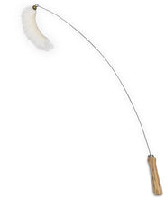 Load image into Gallery viewer, The Cat Toy Sheepskin Rod
