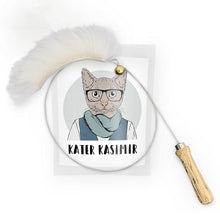 Load image into Gallery viewer, The Cat Toy Sheepskin Rod
